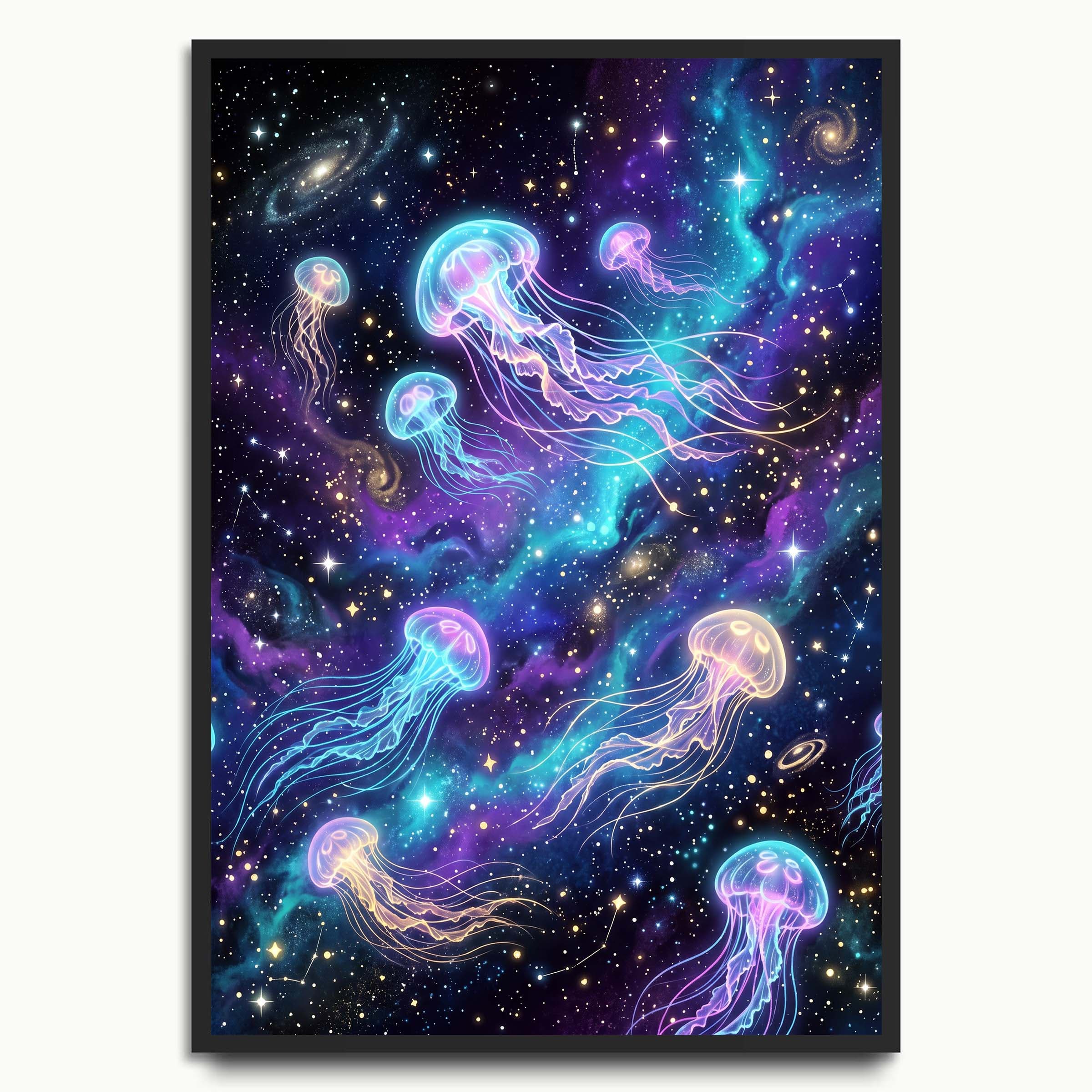 Cosmic Jellyfish space & celestial prints